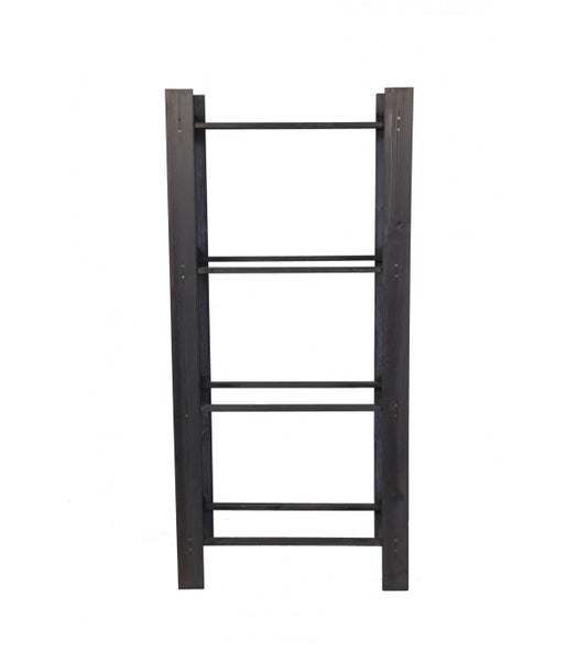 PROREGAL Getränkekistenregal Pinepeak HxBxT 149 x 70 x 38,8 cm Für 4 Kisten Kiefernholz Grau