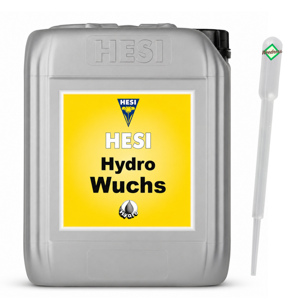 HESI Hydro Wuchs Pflanzendünger im Kanister mit Dosierpipette