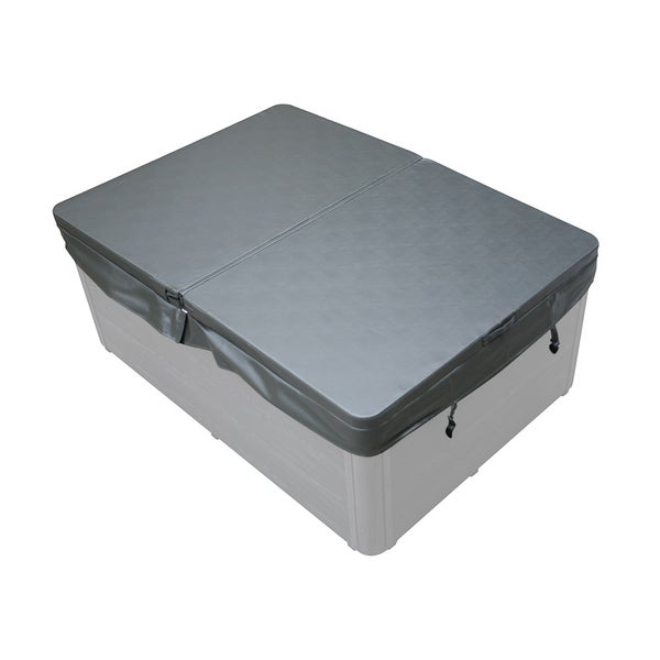 Home Deluxe Outdoor Whirlpool Thermoabdeckung SUNSET - 157 x 18 x 111 cm | hochisolierende Thermoabdeckung