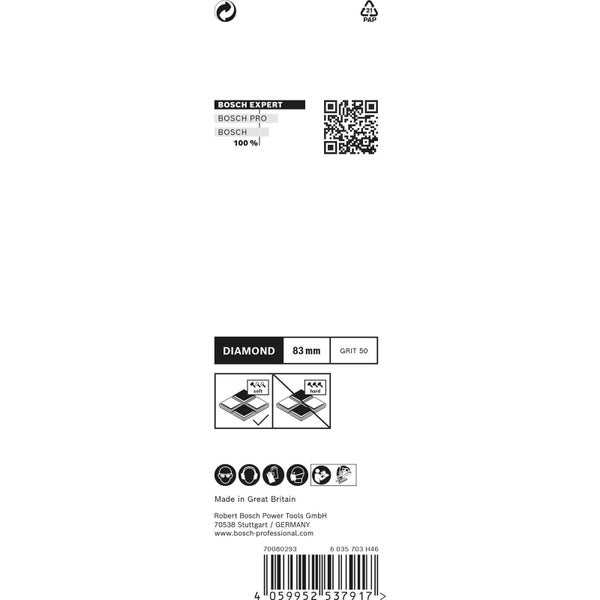 Bosch 3x Expert Soft Tile Clean T 150 RD Stichsägeblatt - 2608900567