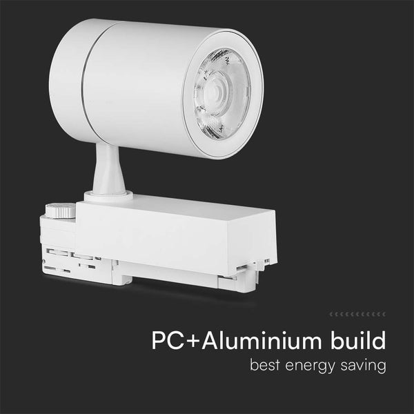 V-TAC VT-4536-W-N - LED-Schienenleuchten - COB-Schienenleuchten - IP20 - Weiß - 35 Watt - 3000 Lumen