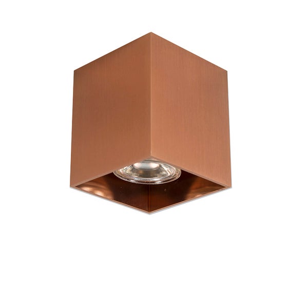 Würfelförmige Deckenleuchte