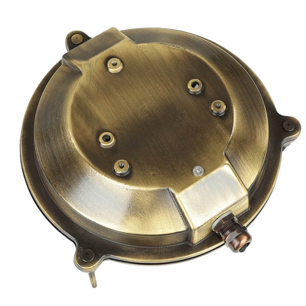 Runde Deckenleuchte im maritimen Stil