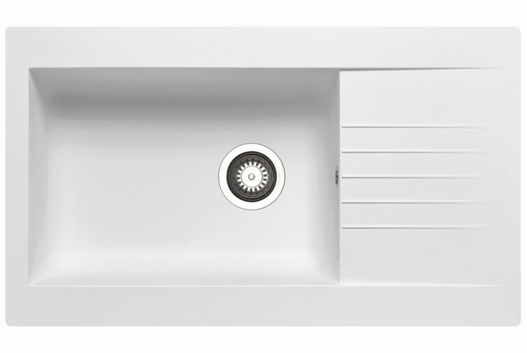 Spüle aus Granit mit Abtropffläche