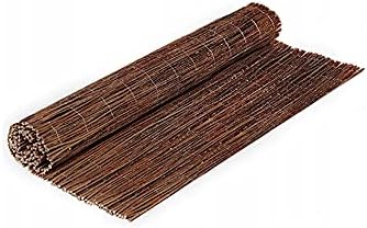 PROREGAL BRB - Sichtschutzmatte aus Weidenholz  für Garten und Balkon aus WeideHöhe 2m Länge 5m HxL: 2x5 m