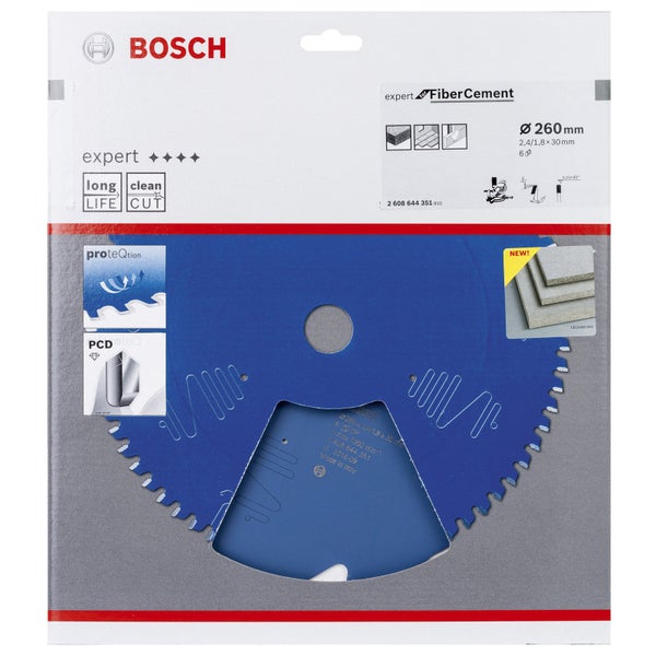 Bosch Sägeblatt Expert FiberCement, 260 Millimeter