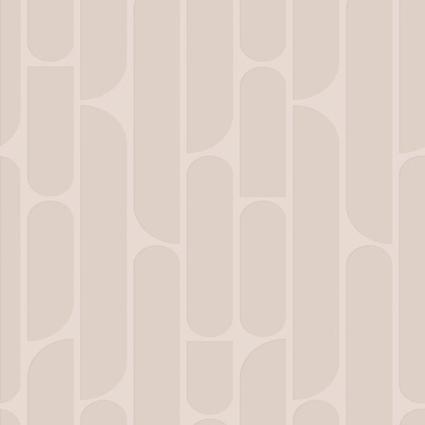 Grafisches Tapetenmuster mit abgerundeten Rechtecken