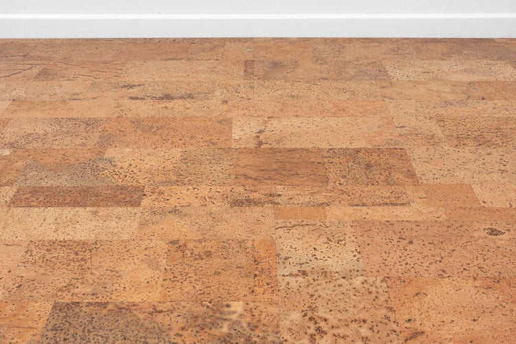 Klick Korkboden für Kinder und Wohnzimmer Korkfußboden Natur matt lackiert Korkplatten für Boden 90,5 x 29,5 cm