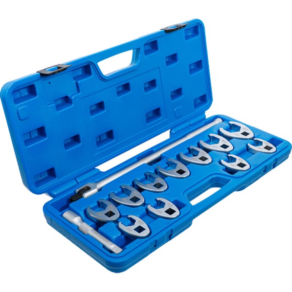 Lambdasonden-Schlüssel-Satz in blauem Werkzeugkoffer