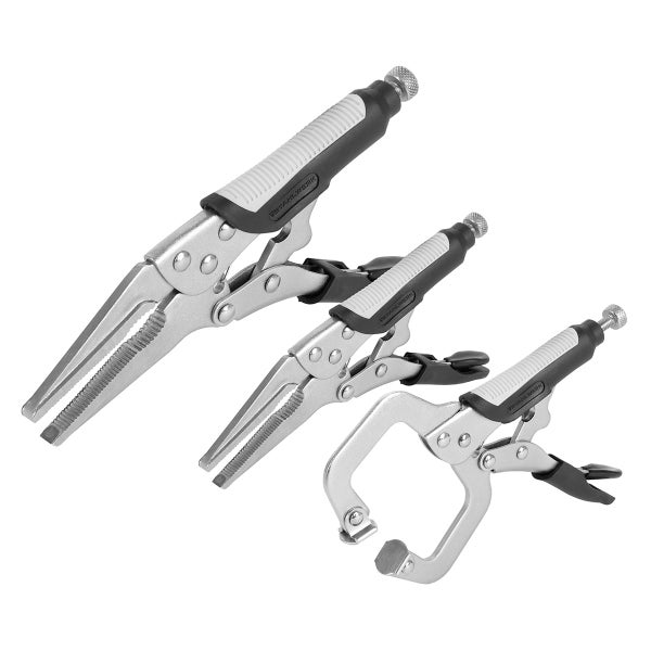 STAHLWERK Gripzangen Set 6-teilig Klemmbereich einstellbar