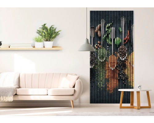 Akustikpaneel digital bedruckt Spice 1 19x1133x2400 mm Set = 2 Einzelpaneele