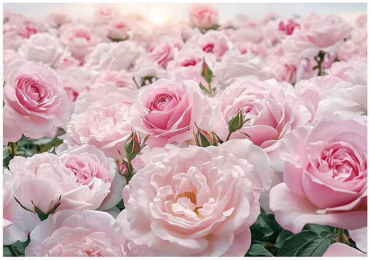 Fototapete Blumen Rosen Schlafzimmer Tapete 300x210 cm