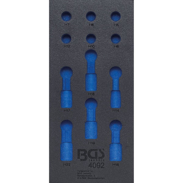 BGS Werkstattwageneinlage 1/3 leer für Art. 4092 - 4092-1