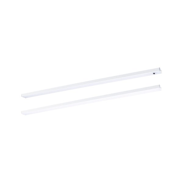 LED Unterschrankleuchte Inline Starterset Tunable White 2x6W 550x26mm 2x500lm 24V Weiß matt