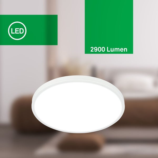 LED Deckenlampe Deckenleuchte Wohnzimmer Energieeffizienz A Neutralweiß