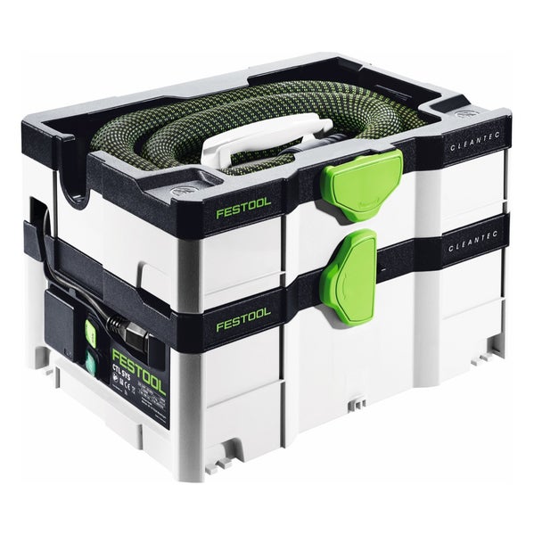 Festool CTL SYS CLEANTEC Absaugmobil 4,5 l Staubkl. L + 2x Filtersack + Reinigungsset RS-ST D 27/36-Plus im Systainer