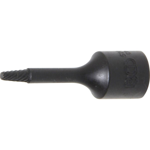 BGS Spiral-Profil-Steckschlüssel-Einsatz / Schraubenausdreher Antrieb Innenvierkant 10 mm (3/8) 3 mm - 5281-3