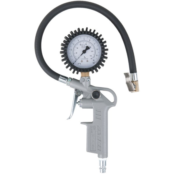 Reifenfüller mit Manometer und Pistole