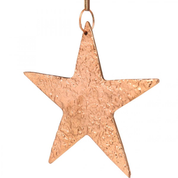 Sternanhänger aus Metall mit Aufhängung