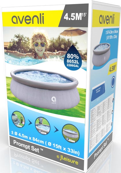 Avenli Prompt Set Pool, Durchmesser 4,5 Meter