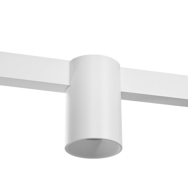 Aufbaustrahler an Stromschiene