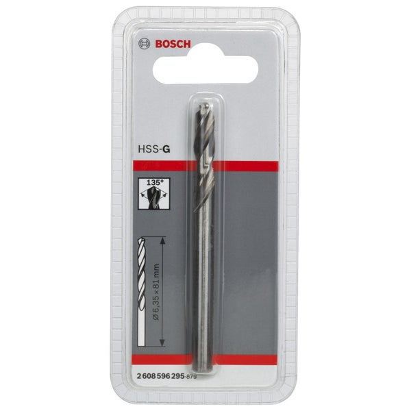 Bosch Zentrierbohrer HSS-G, 81 mm - 2608596295