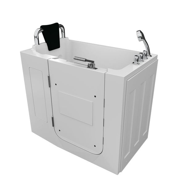 Sitzbadewanne Senioren Sitzwanne Tür S08-TH-A-L 68x110cm