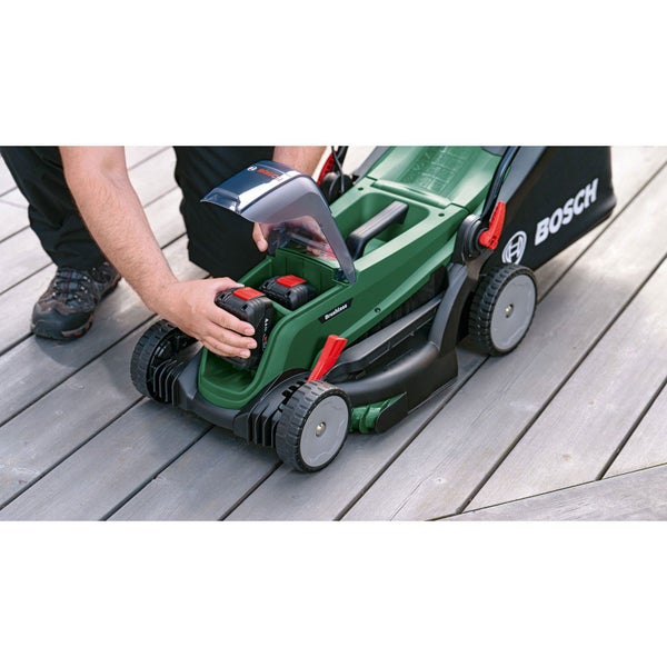 Bosch Akku-Rasenmäher UniversalRotak 2x18V-37-550 - 06008B9E01