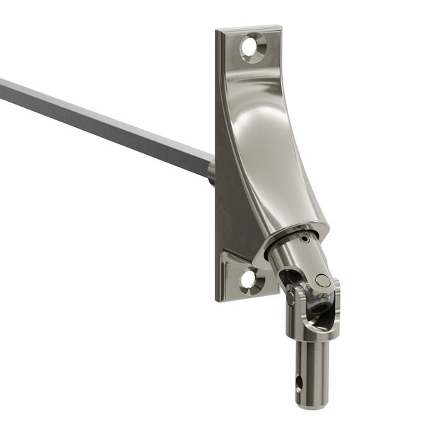 Metallgelenk mit Wandhalterung für Handlauf