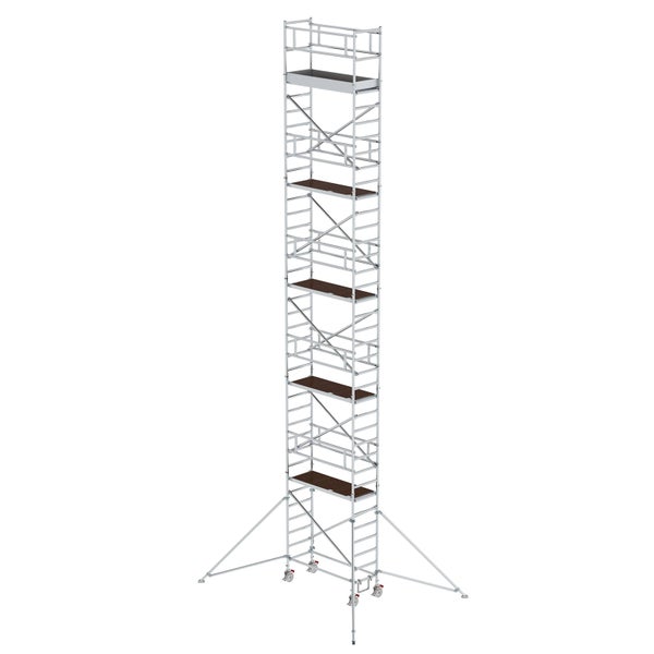 MUNK Rollgerüst SG mit Ausleger 0,75x1,80m Plattform 12,35m AH