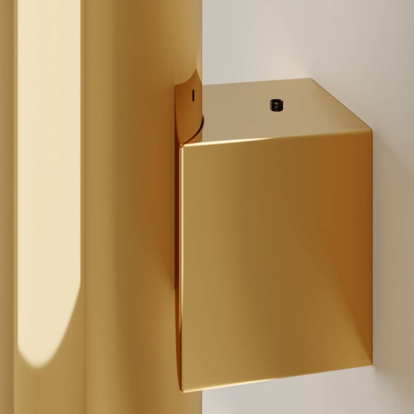 Goldener Badewannenfuß aus Metall