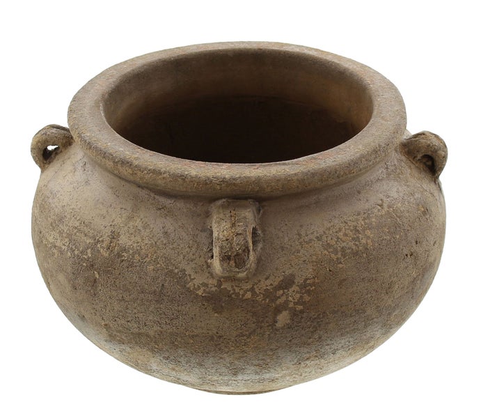 FRANK FLECHTWAREN | Pflanztopf Rustic, KERAMIK, Ø 26 x 17 cm