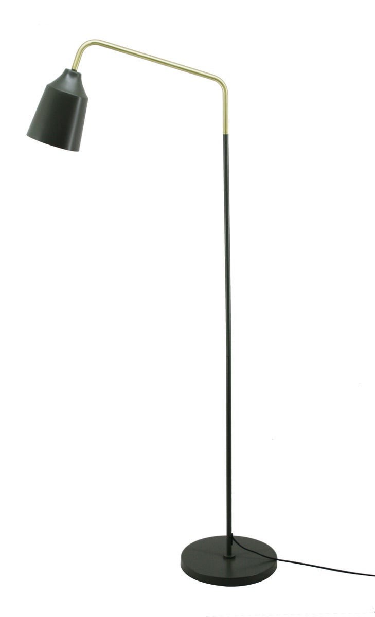 Minimalistische Stehlampe in Grün, Skandinavisches Design Modern 160 cm | Wohnzimmer Esszimmer Leuchte