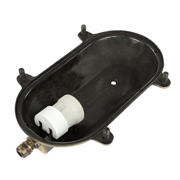 Lampenfassung mit Montageplatte