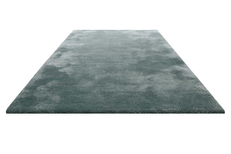 Teppich Grün Grau Hochflor Pisa Homie Living 120x170 cm