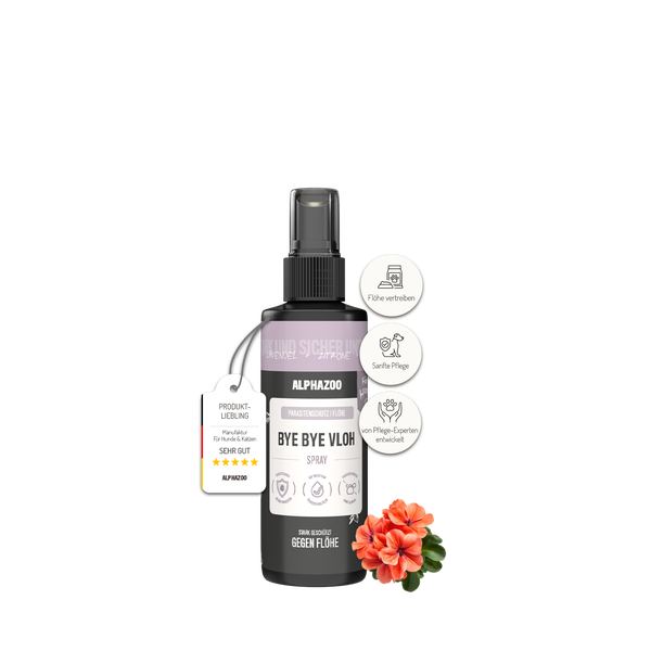 alphazoo ByeByeVloh Flohspray Hunde 100ml