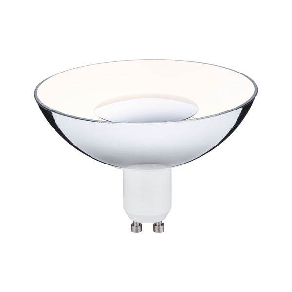 LED Reflektor 3-Step-Dim GU10 230V 360lm 4,9W 3000K dimmbar Silber, Weiß