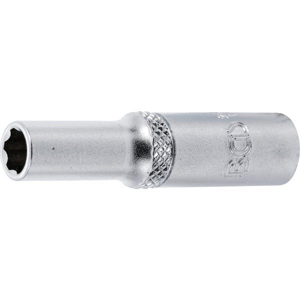 BGS Steckschlüssel-Einsatz Super Lock tief Antrieb Innenvierkant 6,3 mm (1/4) SW 6 mm - 2966