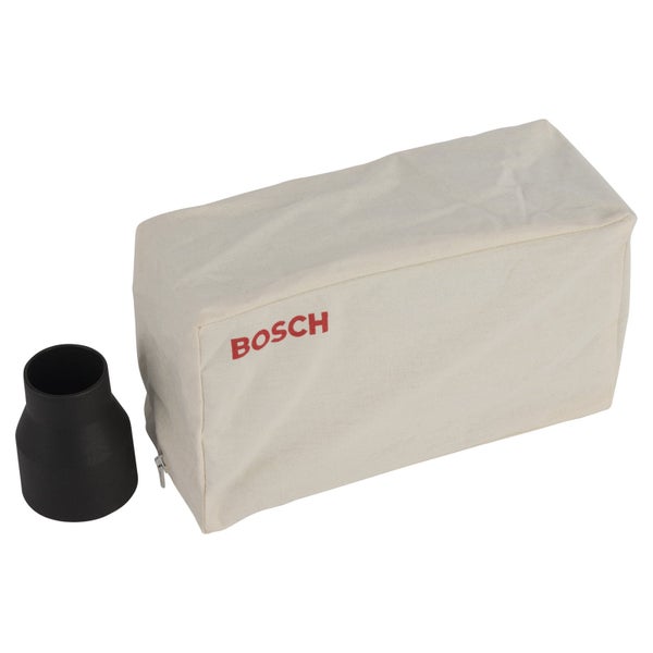 Bosch Staubbeutel aus Textil inklusive Adapter für Schleifmaschinen.