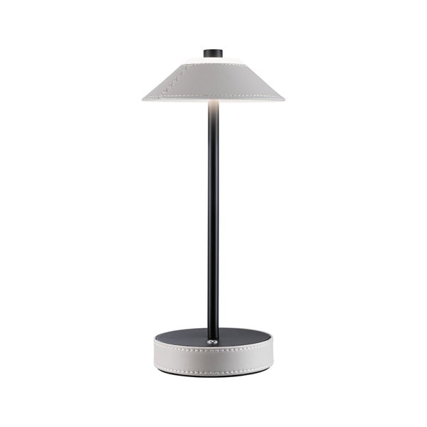 Mobile Tischleuchte Pellini White Switch 300lm 2W Beige, Schwarz matt