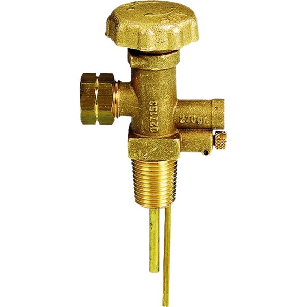 Gasarmatur mit Drehknopf