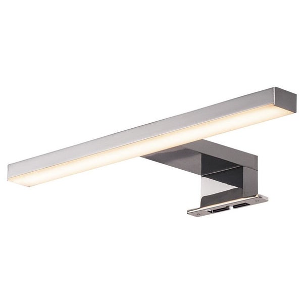 Dorisa LED Spiegelleuchte, kurz 300mm, chrom,  4000K, IP44