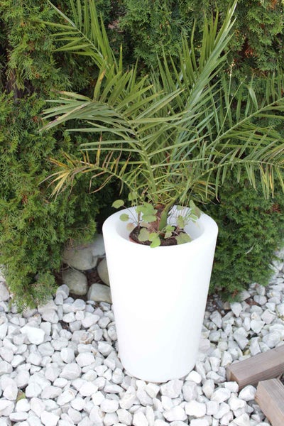 Pflanzkübel Pflanzsäule GlowTub round H: 60cm beleuchtet 10613