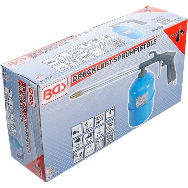 BGS Druckluft-Sprühpistole 1000 cm³ - 3204