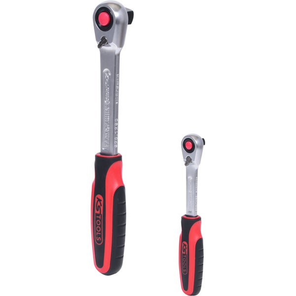 KS TOOLS SlimPOWER Umschaltknarren-Satz 2tlg. 1/4+1/2 - 920.0002