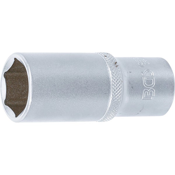 BGS Steckschlüssel-Einsatz Sechskant tief Antrieb Innenvierkant 12,5 mm (1/2) SW 23 mm - 10563