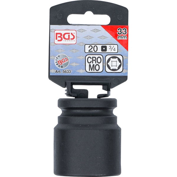 BGS technic Steckschlüssel-Einsatz, 33 mm