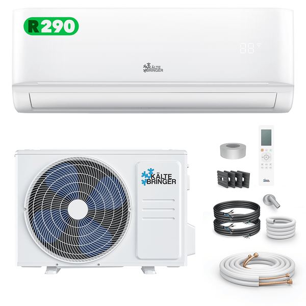 Kältebringer® R290 Split Klimaanlage 12.000 BTU (3,5kW) Komplettset