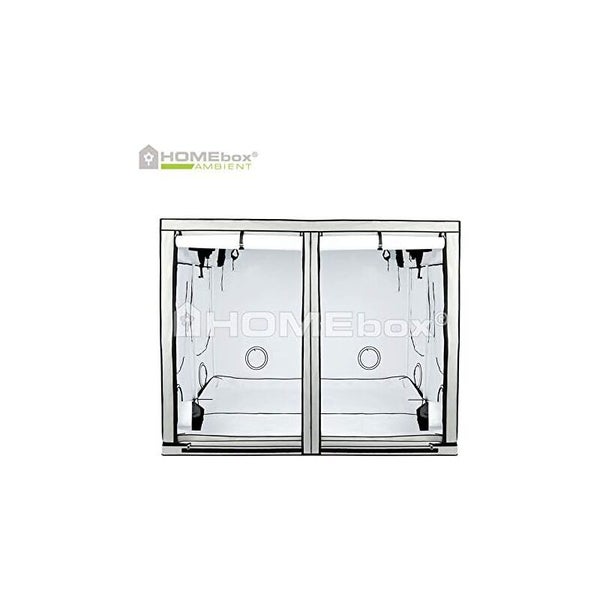 Premium Homebox Ambient Q240 Growbox – 240x240x200 cm, Lichtdichtes Zelt mit hochwertiger Reflektionsbeschichtung & robustem Stecksystem für optimale Indoor Pflanzenzucht