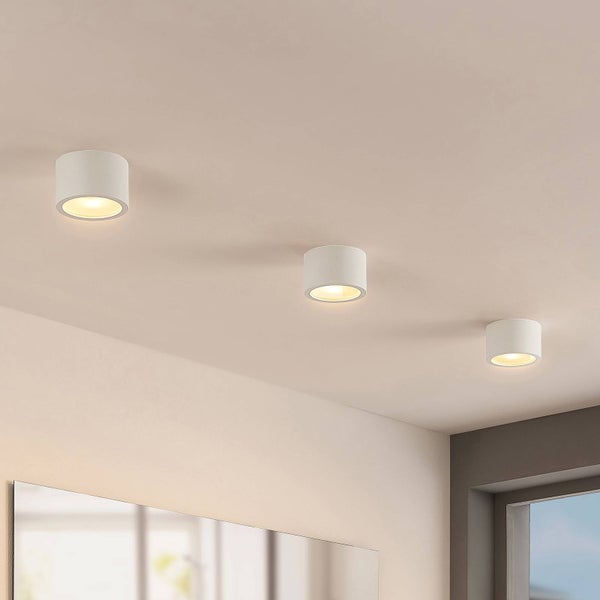 Arcchio Downlights Nieva (Modern) in Weiß aus Aluminium (1 flammig, G9) - Deckenleuchte Deckenlampe Einbauleuchte Flurleuchte